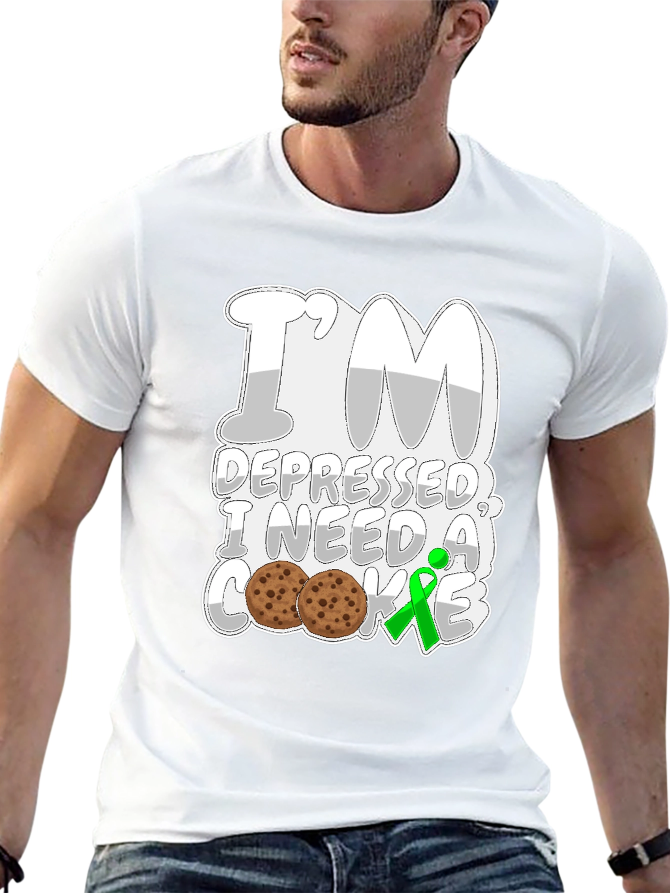 Im Depressed I Need a Cookie T-Shirt