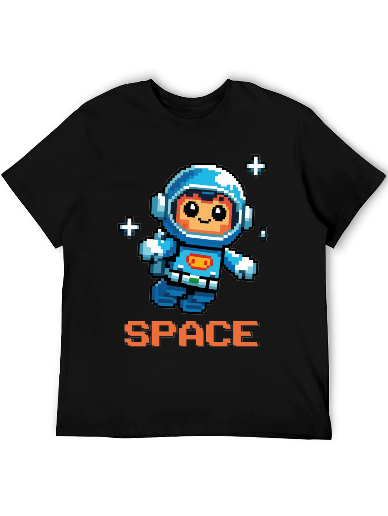 Pixel Astronaut Graphic Tee - Space Adventure Shirt