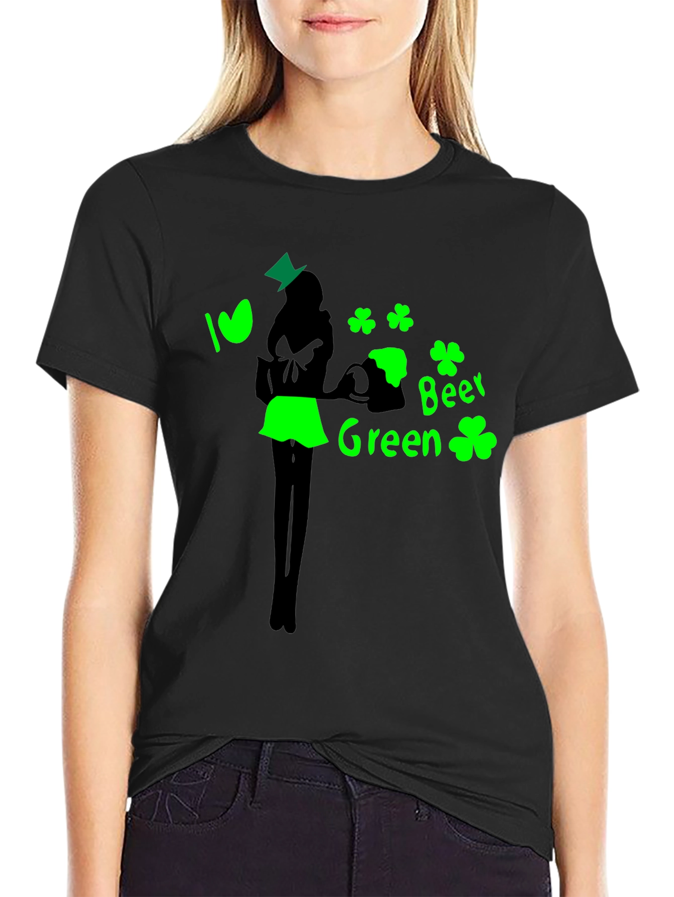 St. Patricks Day T-Shirt - Green Beer Graphic Tee