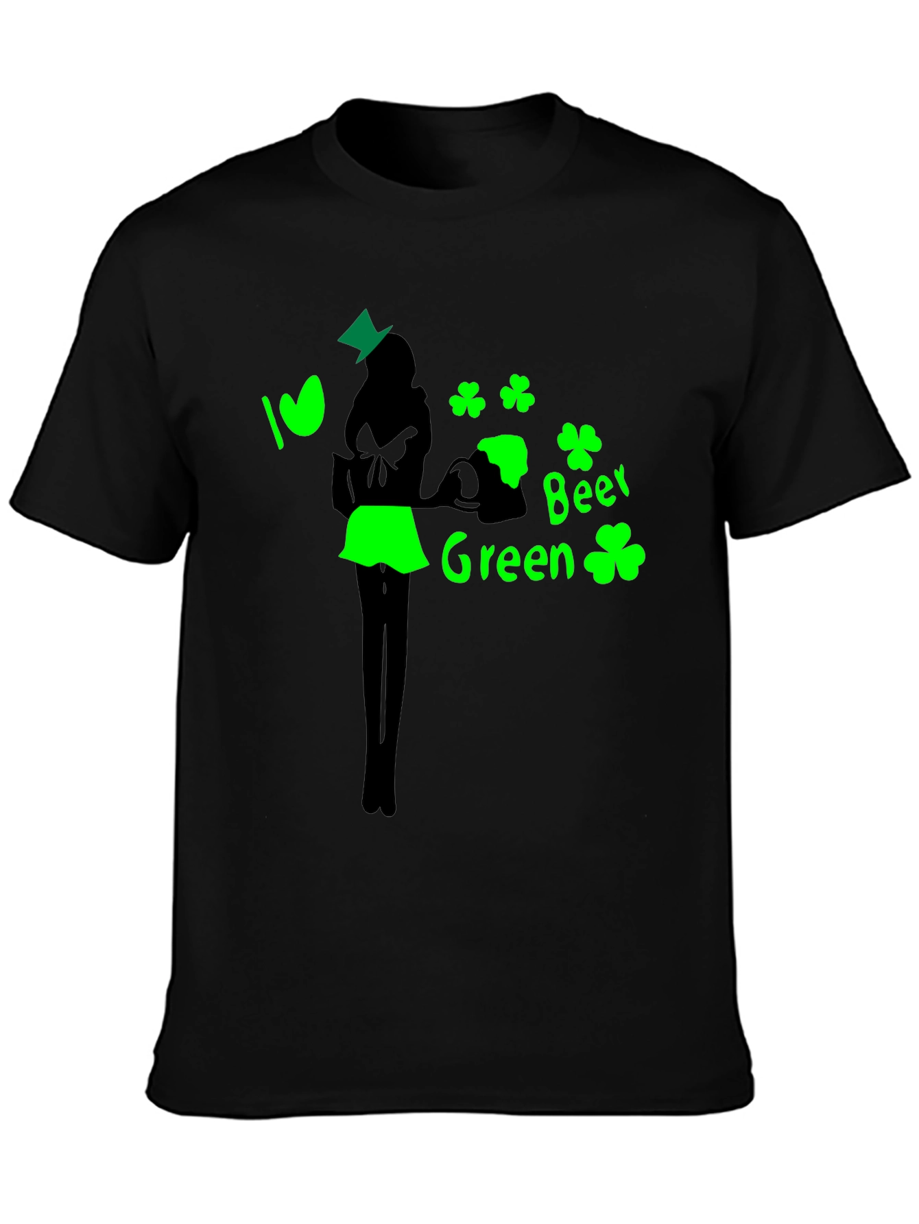 St. Patricks Day T-Shirt - Green Beer Graphic Tee