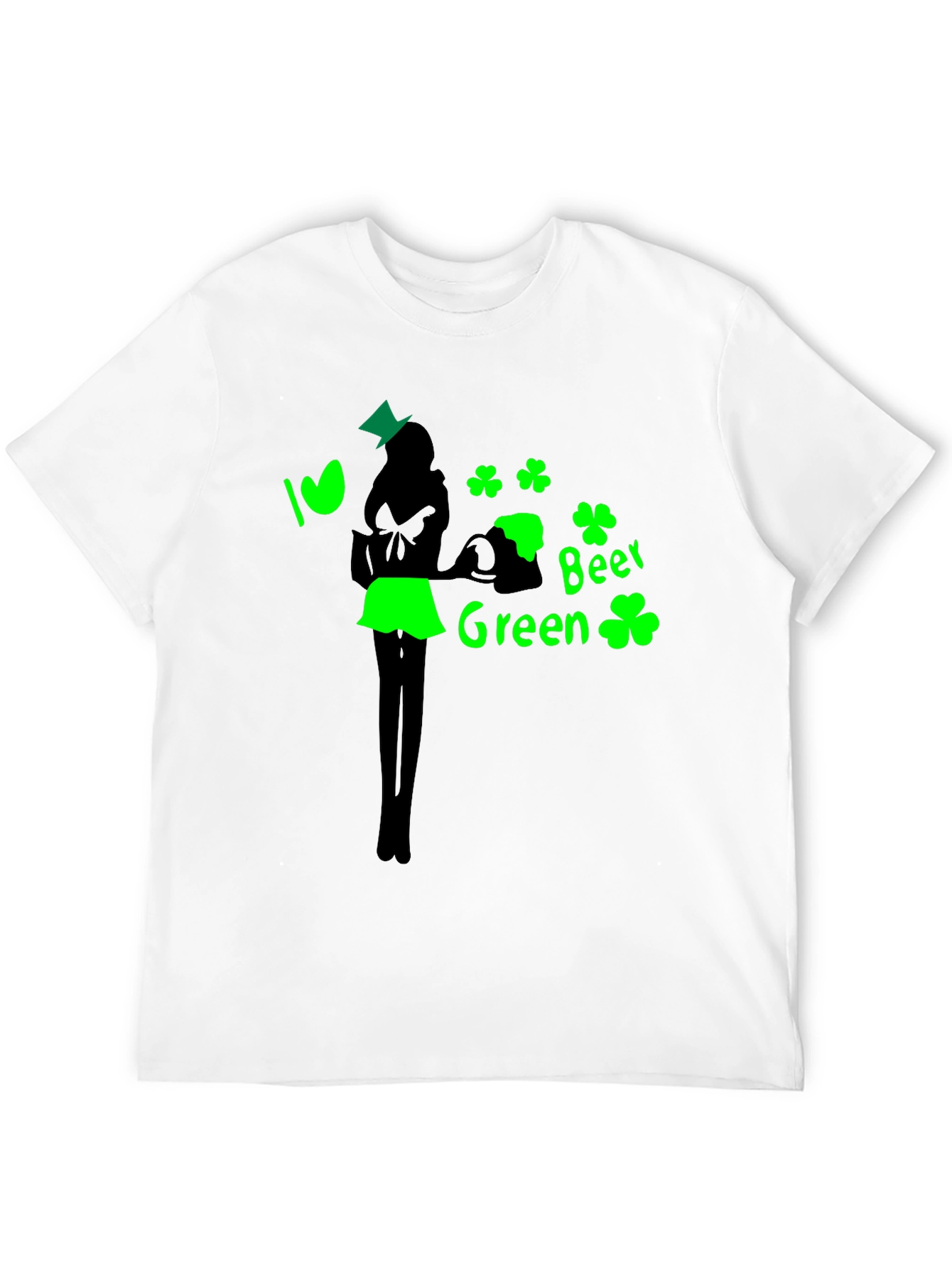 St. Patricks Day T-Shirt - Green Beer Graphic Tee