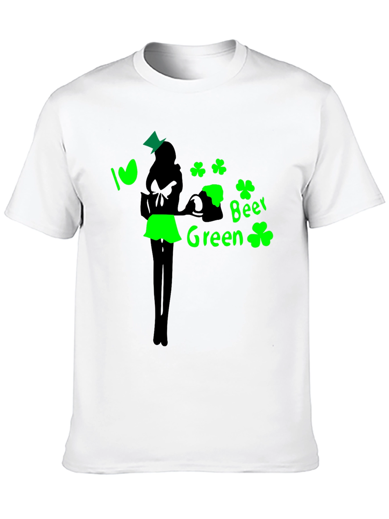 St. Patricks Day T-Shirt - Green Beer Graphic Tee