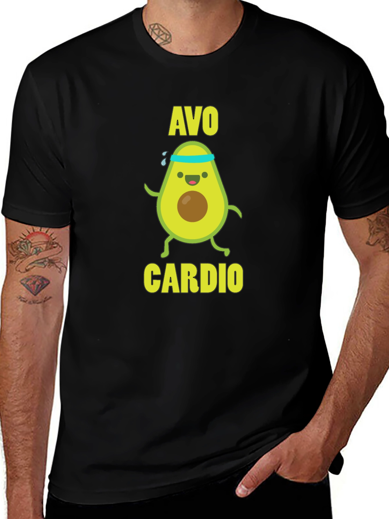 Avo Cardio T-Shirt - Funny Workout Tee