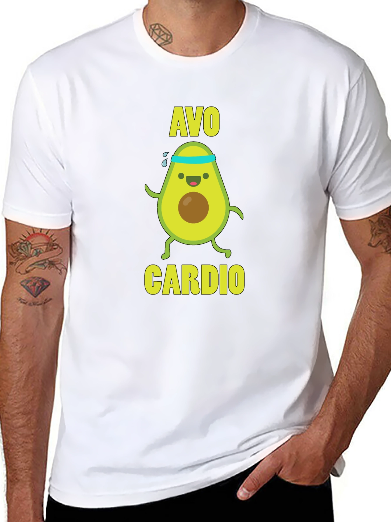Avo Cardio T-Shirt - Funny Workout Tee