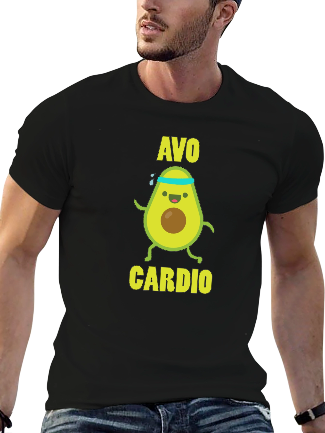 Avo Cardio T-Shirt - Funny Workout Tee