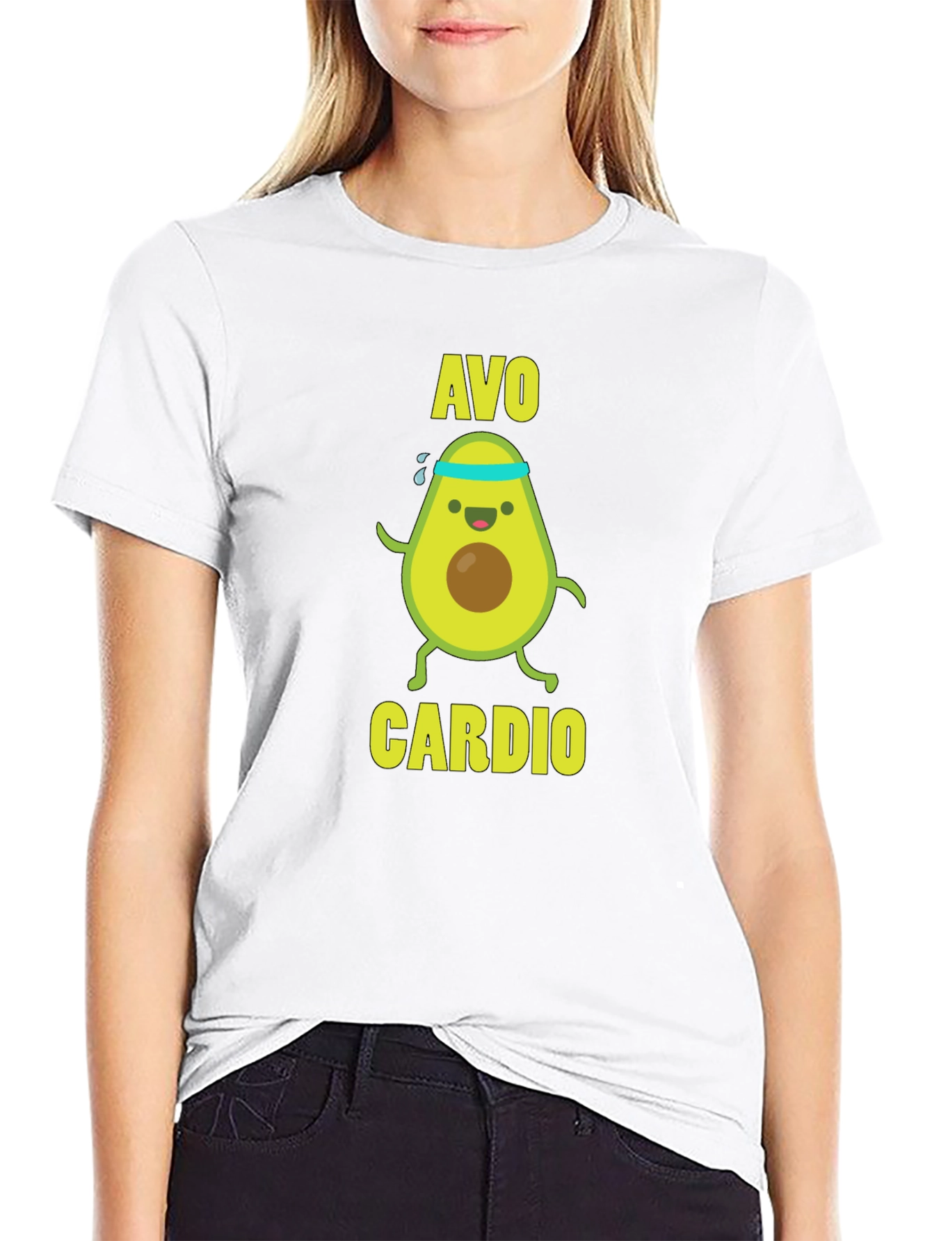 Avo Cardio T-Shirt - Funny Workout Tee