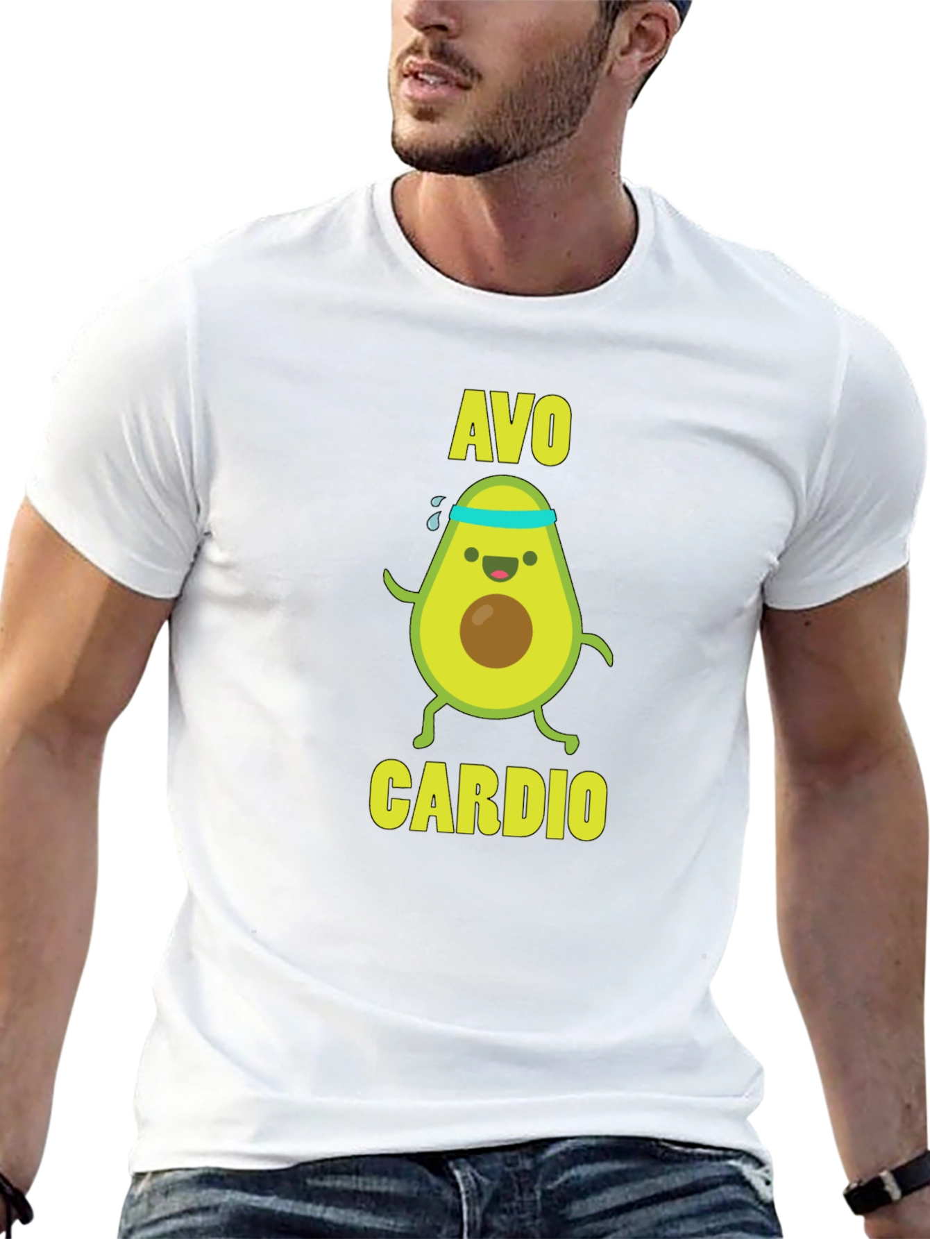 Avo Cardio T-Shirt - Funny Workout Tee