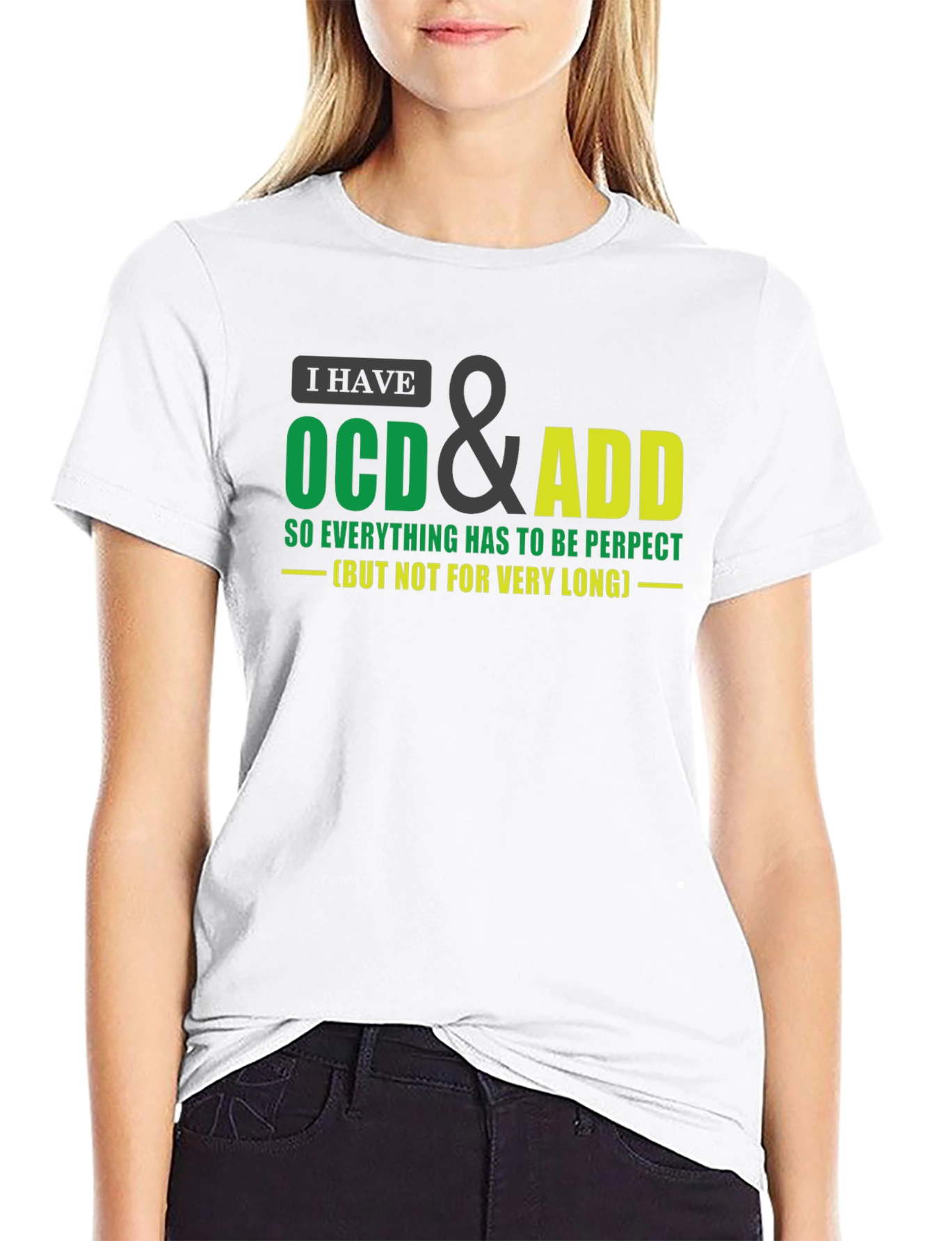 Funny OCD & ADD T-Shirt
