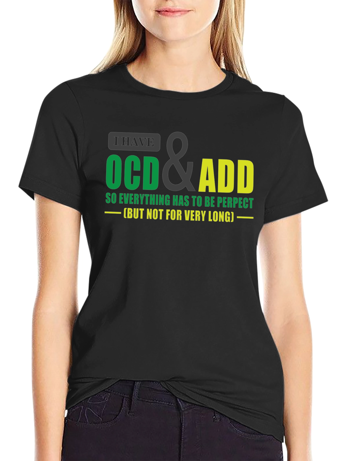 Funny OCD & ADD T-Shirt
