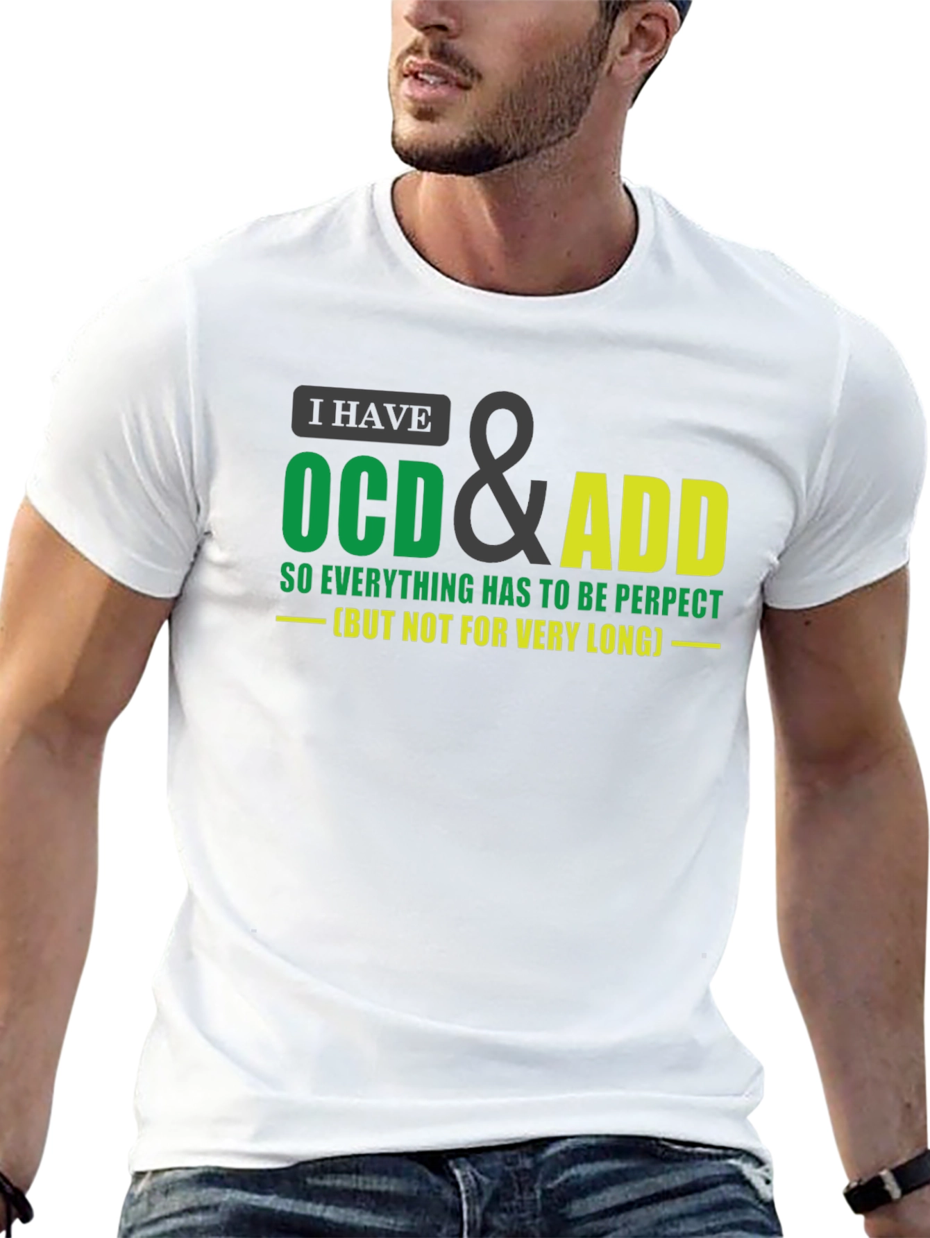 Funny OCD & ADD T-Shirt