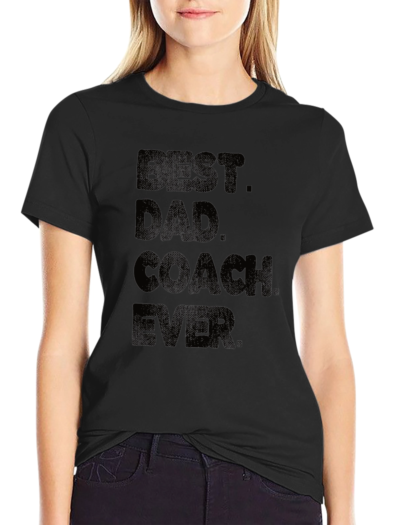 Best Dad Coach Ever Graphic T-Shirt - Mens