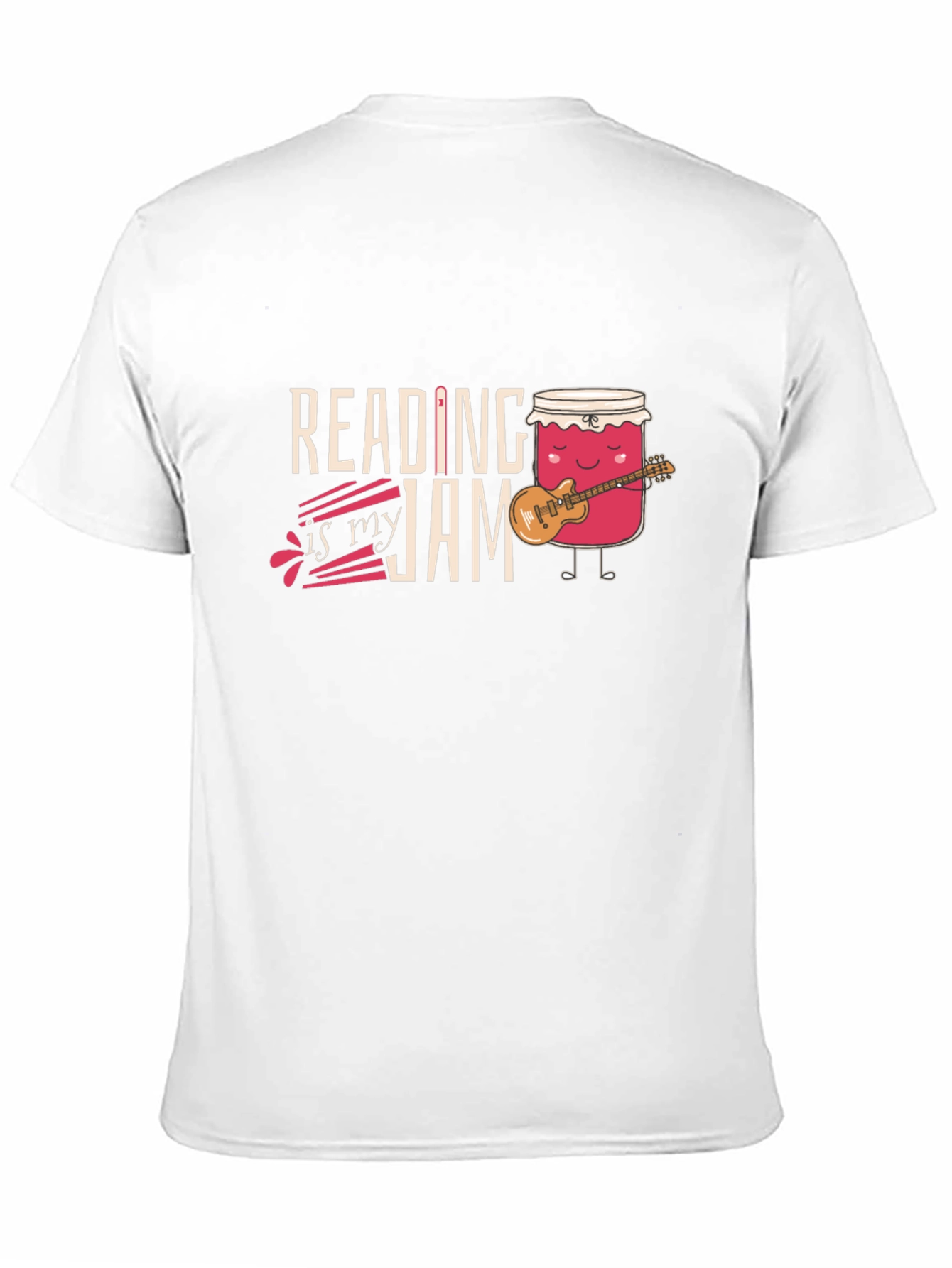 Reading is My Jam Funny Graphic Tee