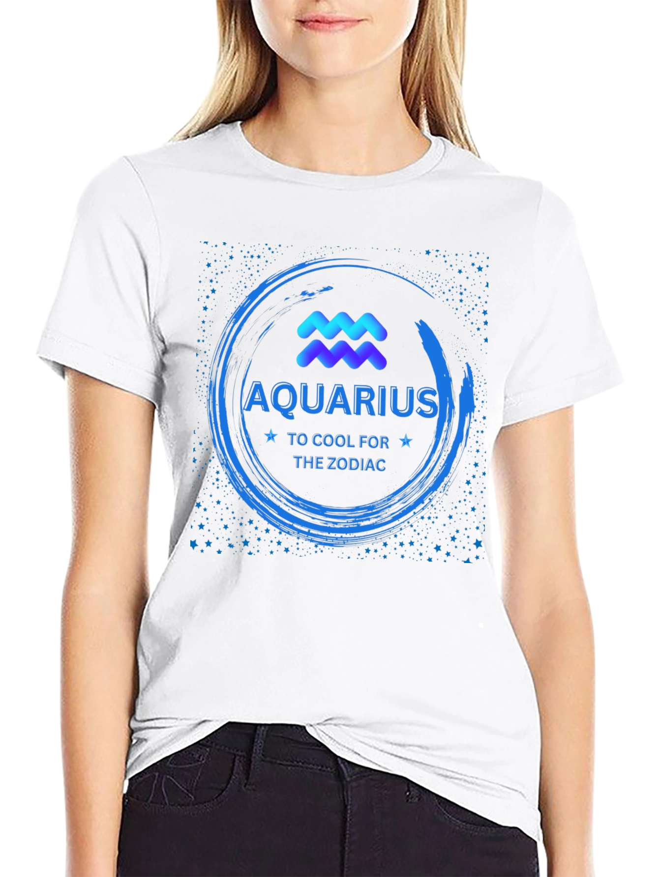 Aquarius Zodiac T-Shirt - Cool & Stylish