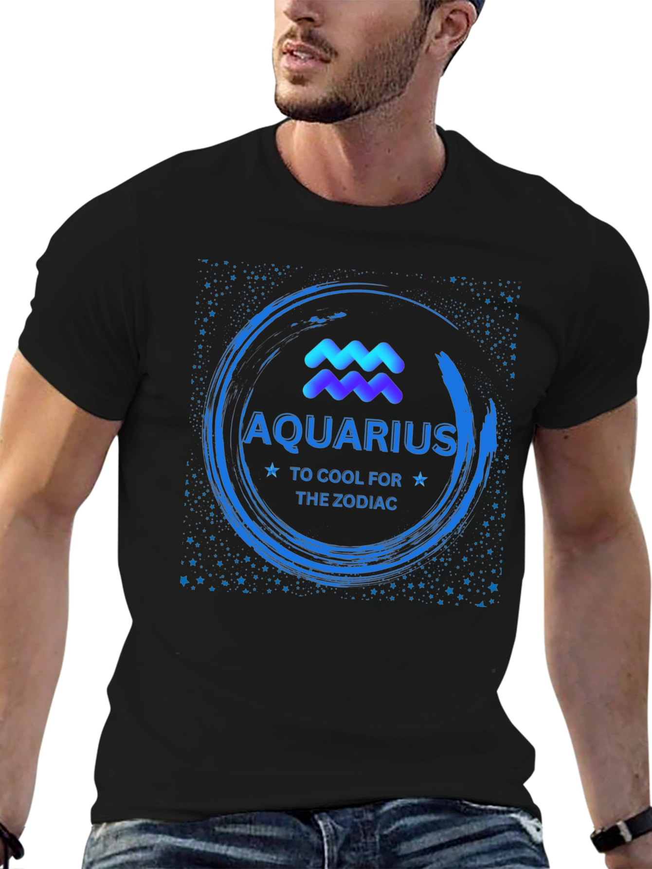 Aquarius Zodiac T-Shirt - Cool & Stylish