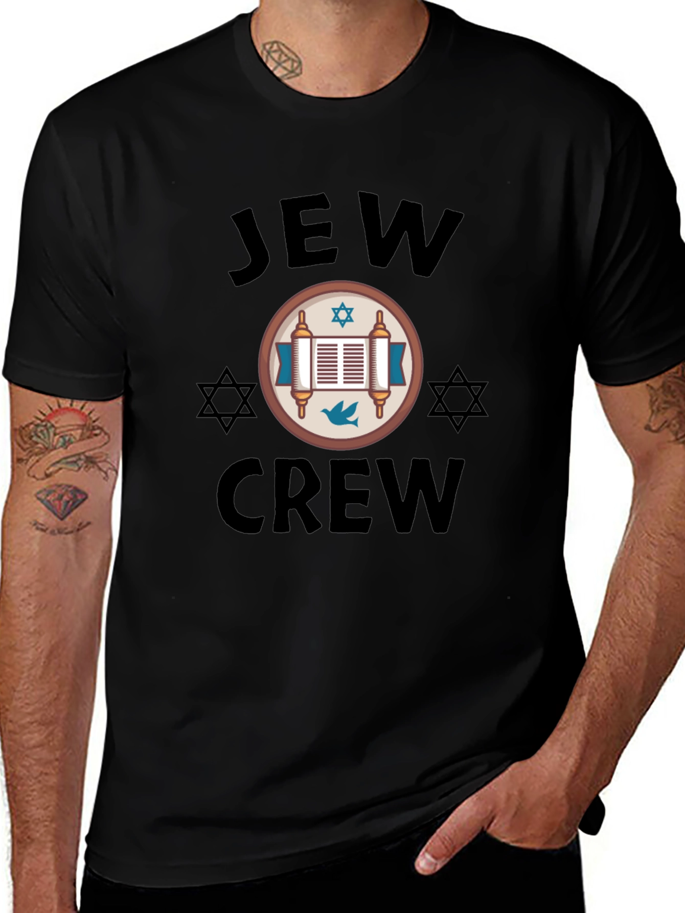 Jew Crew T-Shirt - Novelty Design