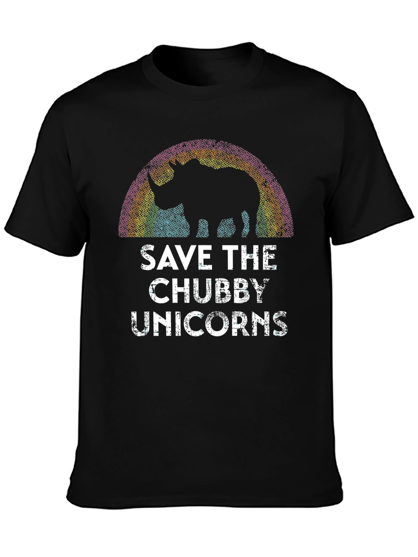 Save the Chubby Unicorns Graphic Tee