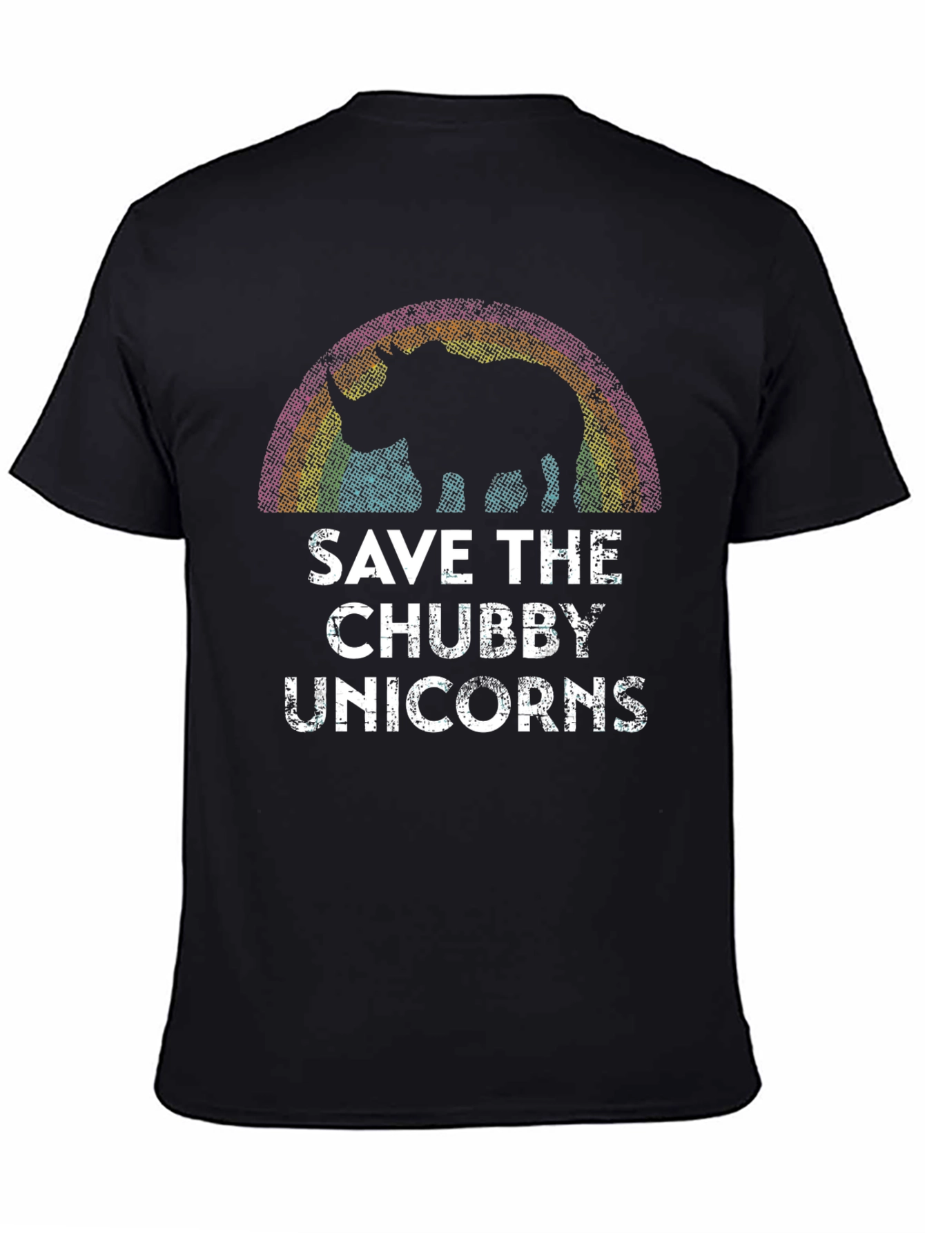 Save the Chubby Unicorns Graphic Tee