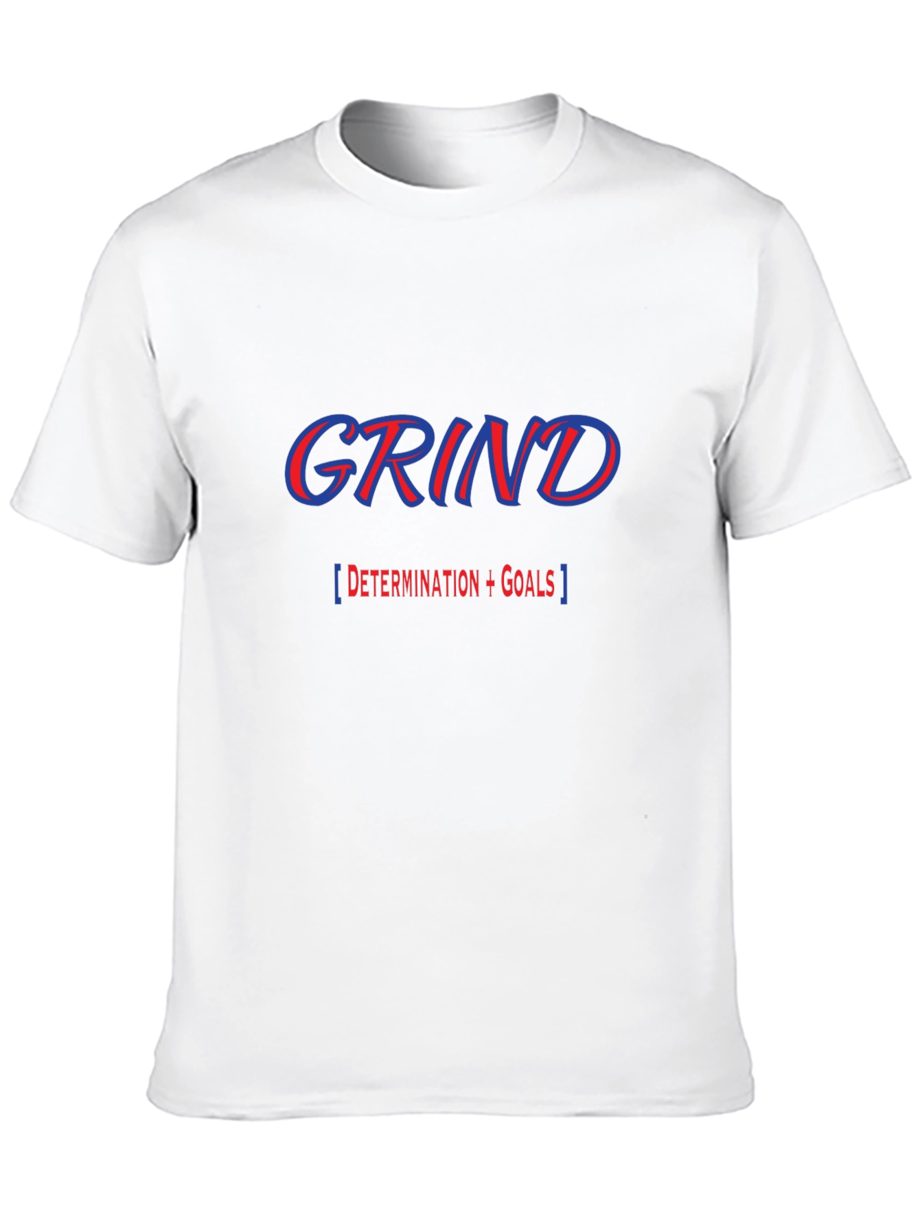 Grind Black T-Shirt - Determination and Goals