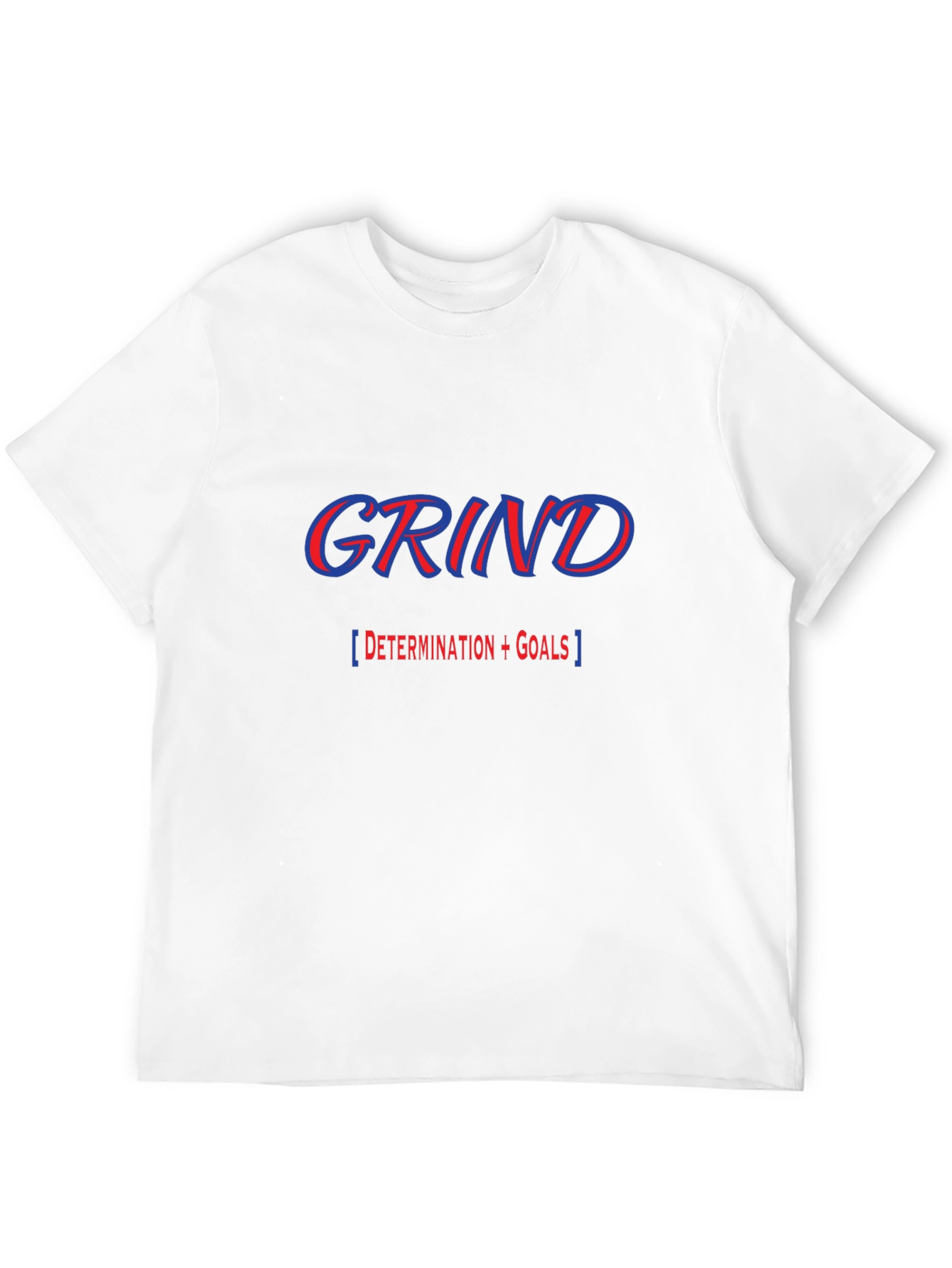 Grind Black T-Shirt - Determination and Goals