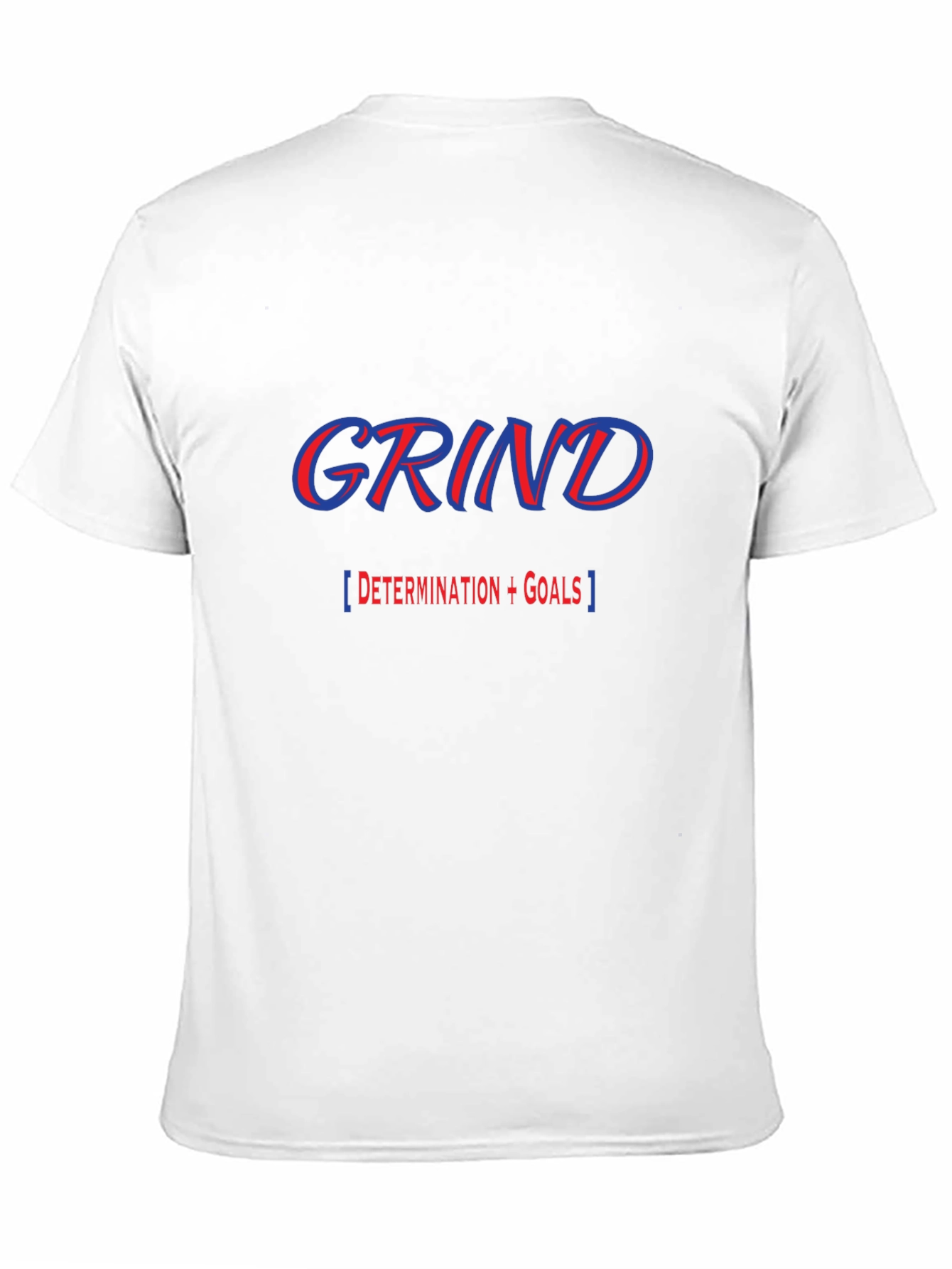 Grind Black T-Shirt - Determination and Goals