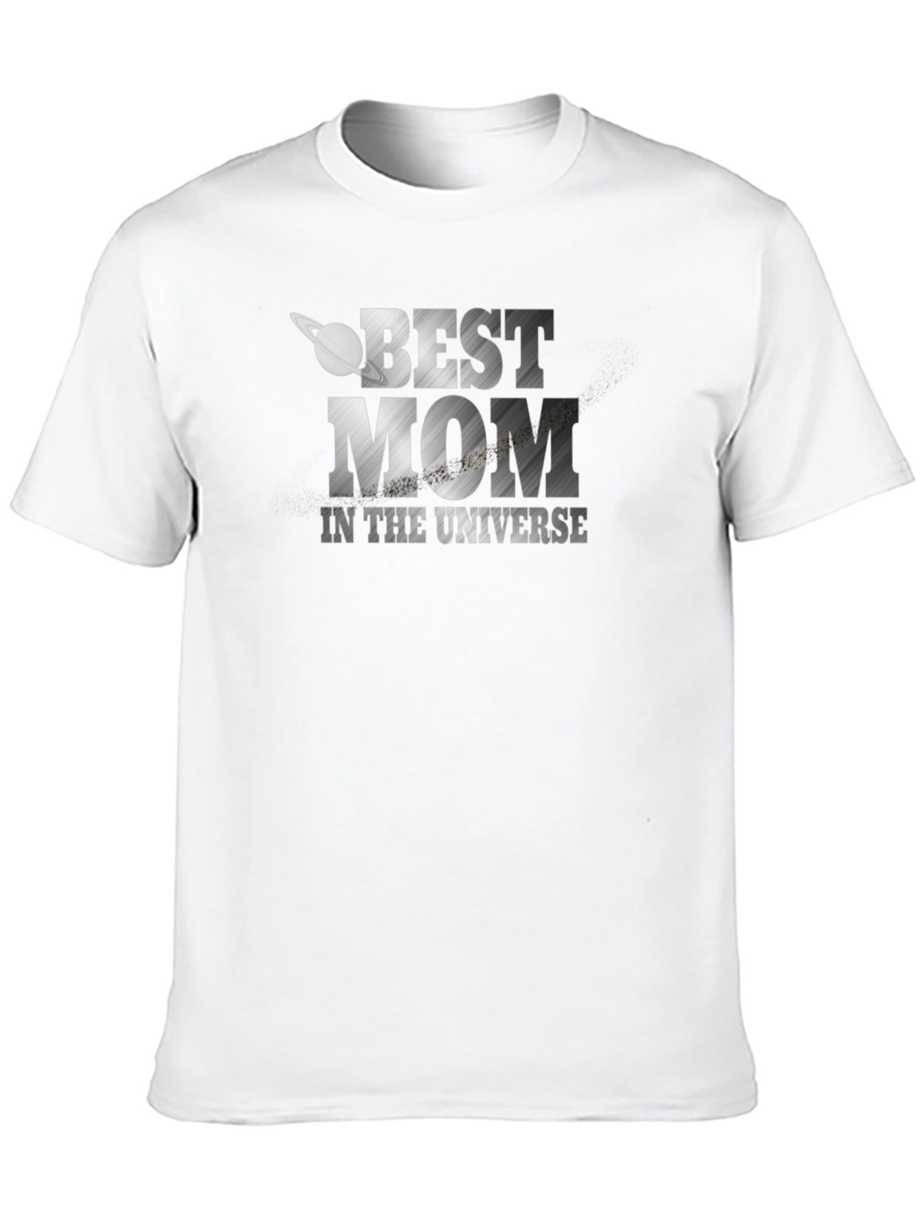 Best Mom in the Universe Black T-Shirt