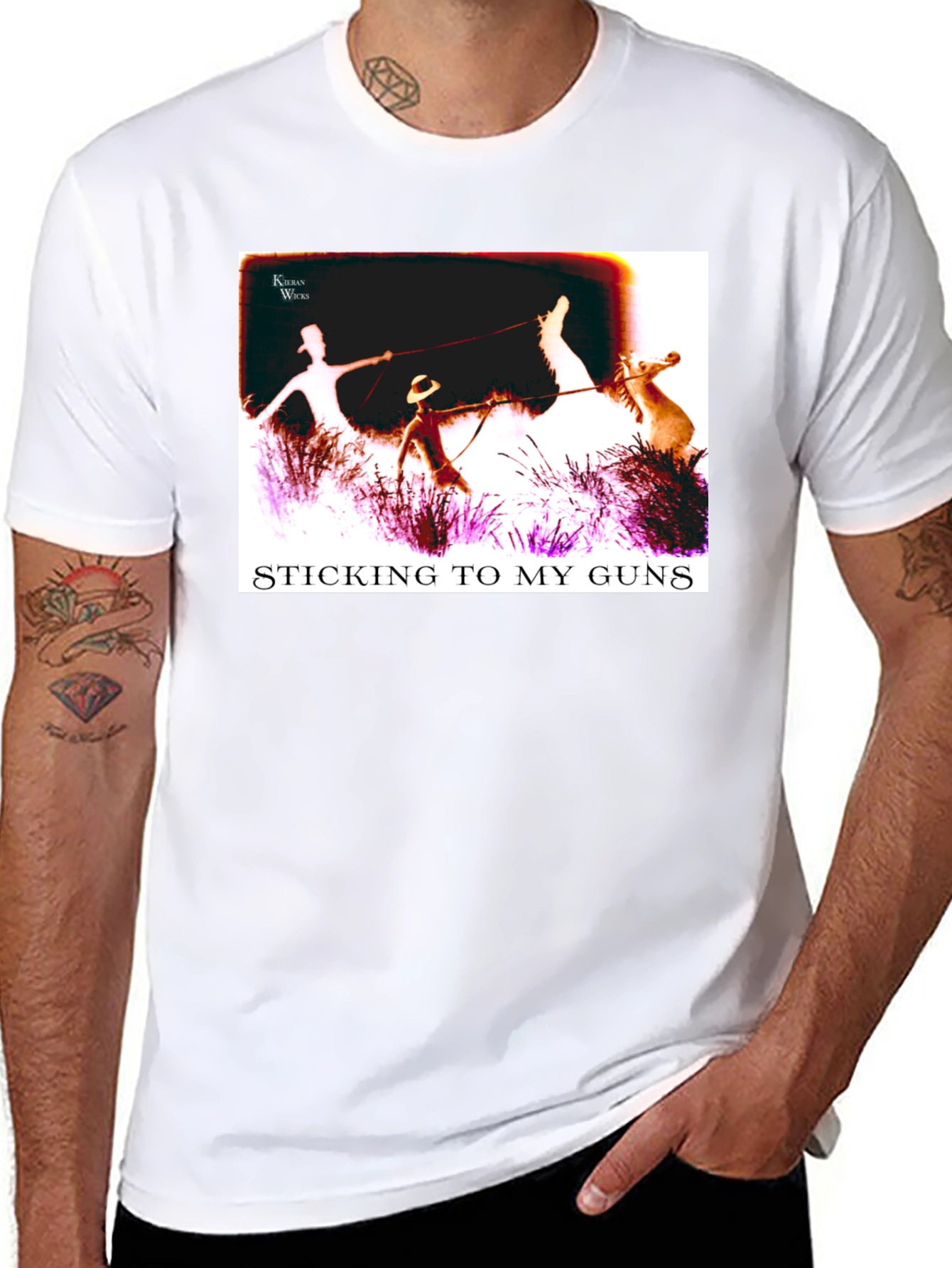 Sticking to My Guns Graphic Tee