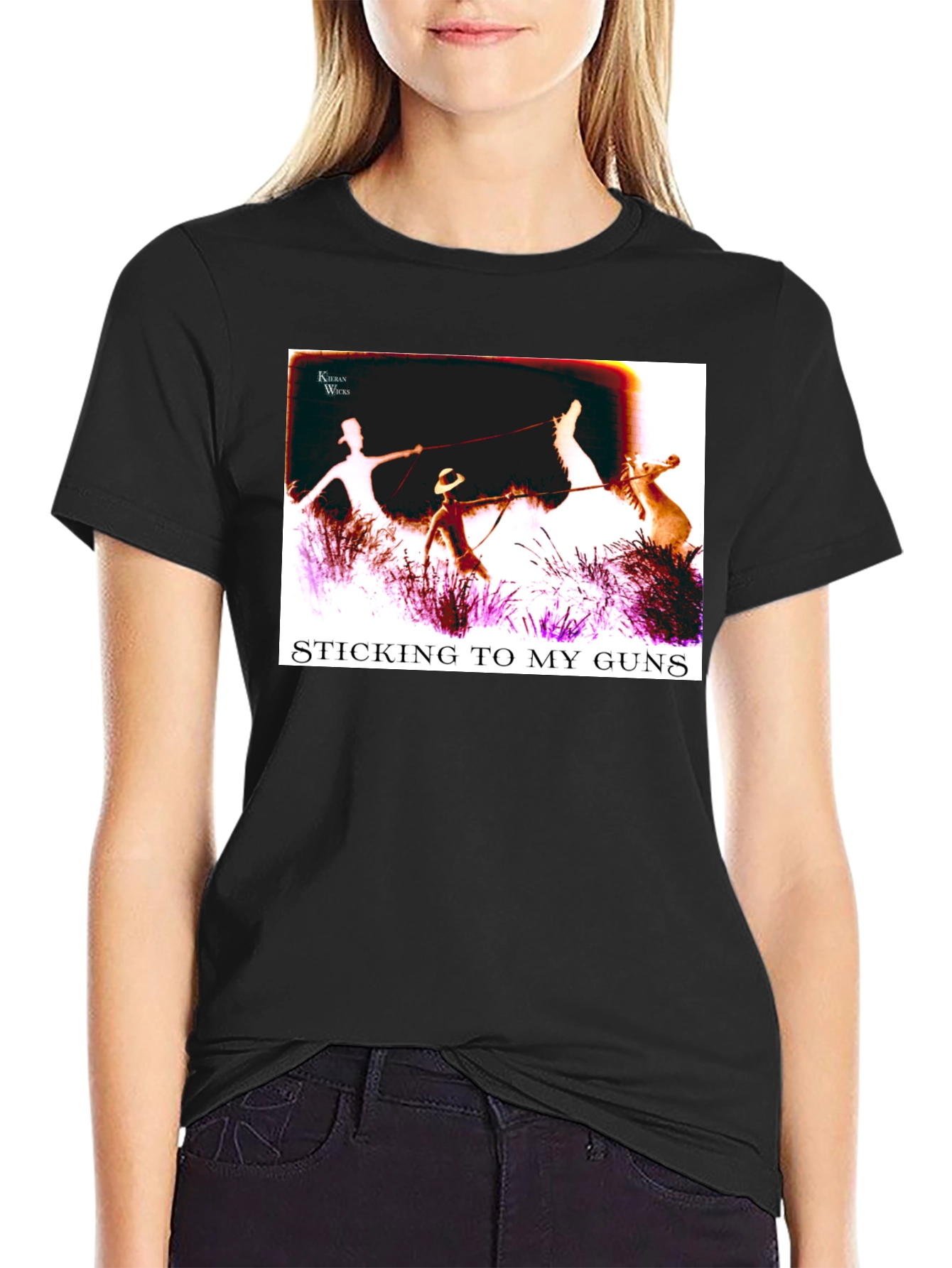 Sticking to My Guns Graphic Tee