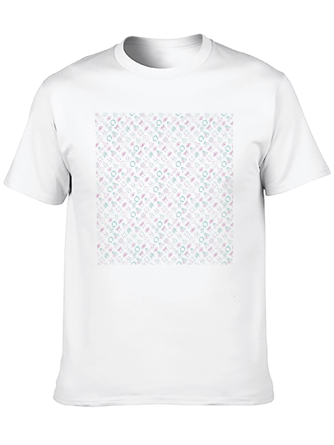 Abstract Pattern T-Shirt - Modern Graphic Tee