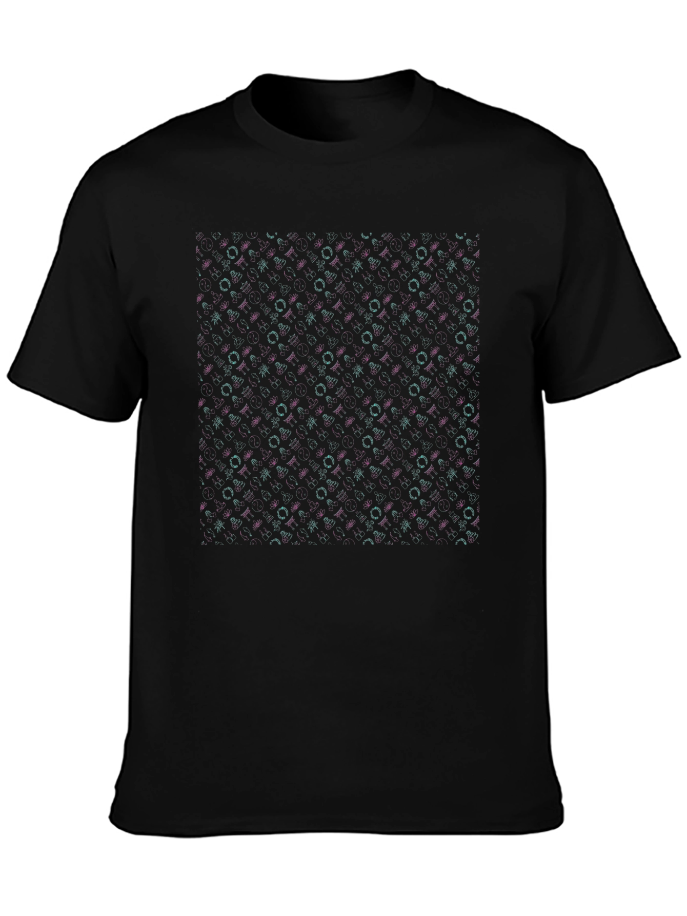Abstract Pattern T-Shirt - Modern Graphic Tee