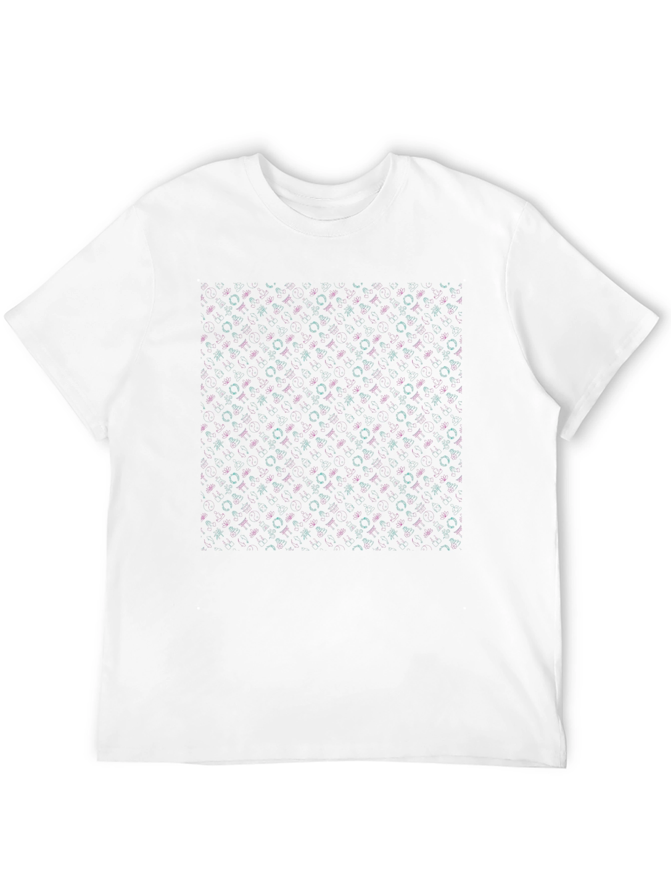 Abstract Pattern T-Shirt - Modern Graphic Tee