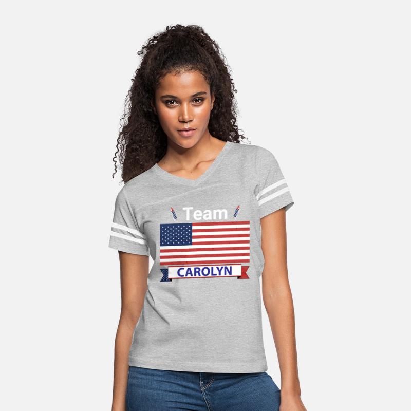 Team Carolyn USA American Flag Stripe