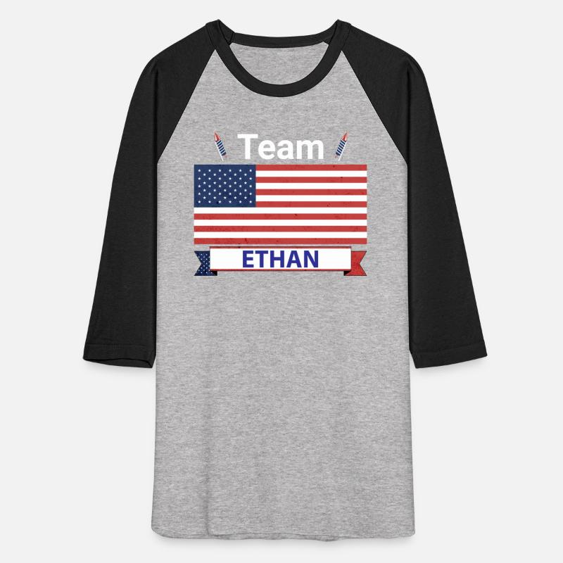 Team Ethan USA American Flag Stars