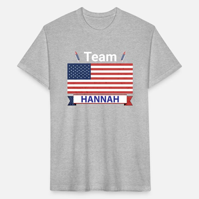 Team Hannah US American Flag Star Stripe