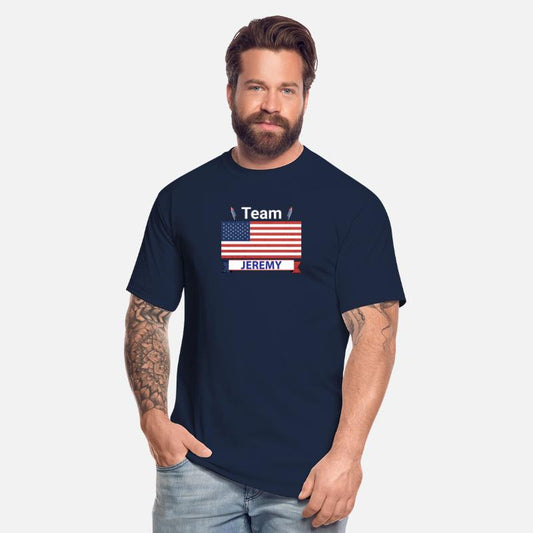 Team Jeremy US American Flag Star Stripe
