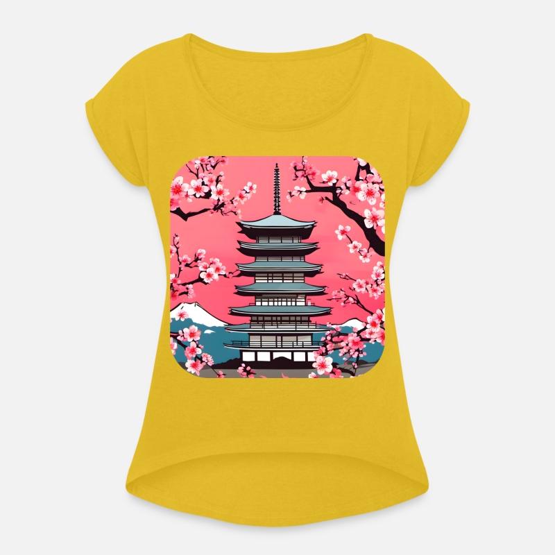 Temple Cherry Blossom Tokyo Travel