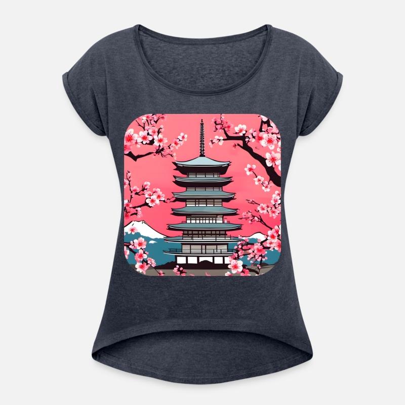 Temple Cherry Blossom Tokyo Travel