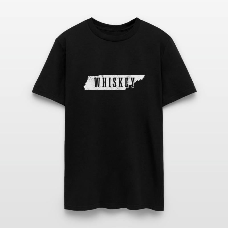 Tennessee Whiey State Map Bourbon Whiy