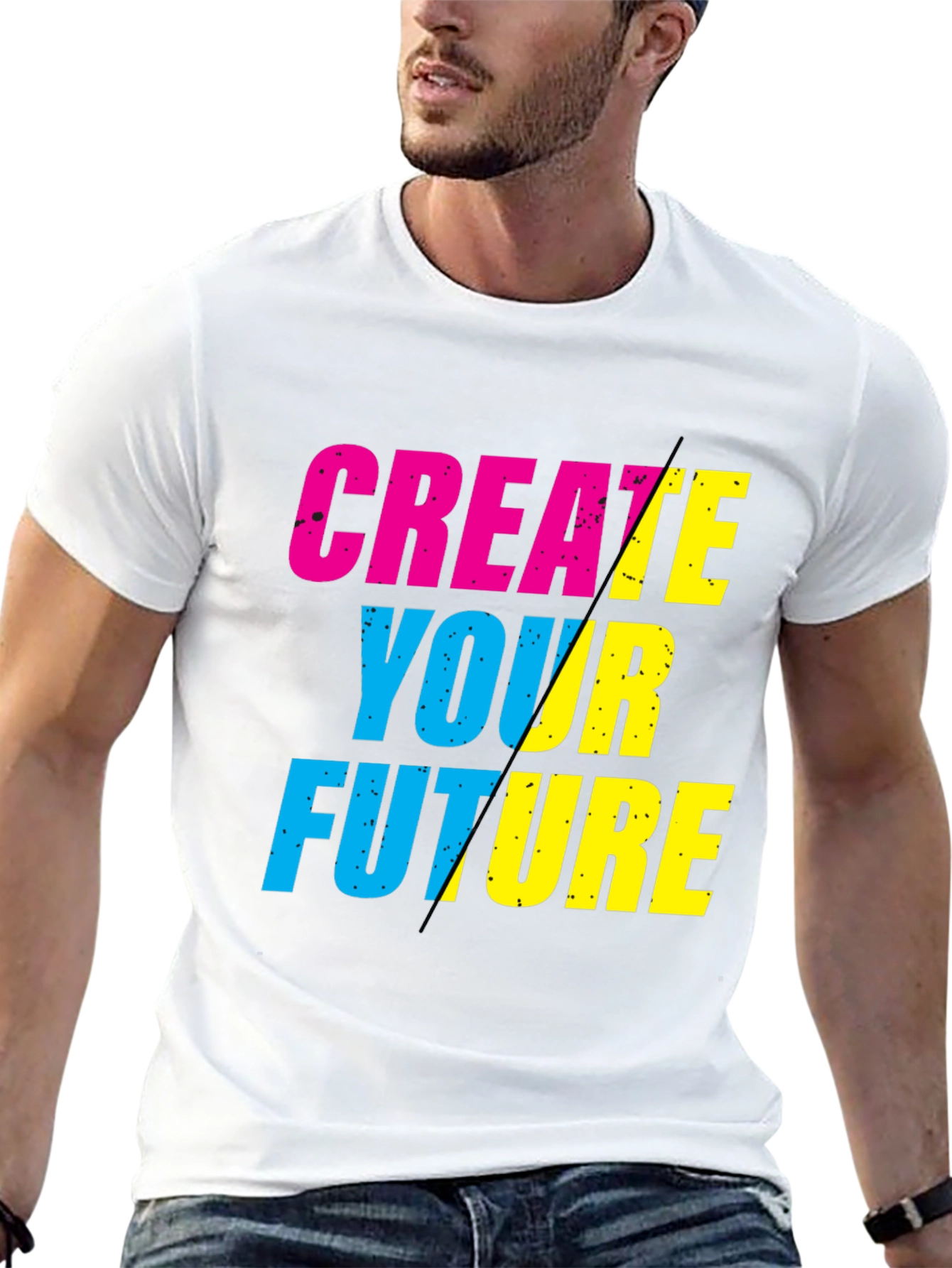 Create Your Future Graphic T-Shirt - Black