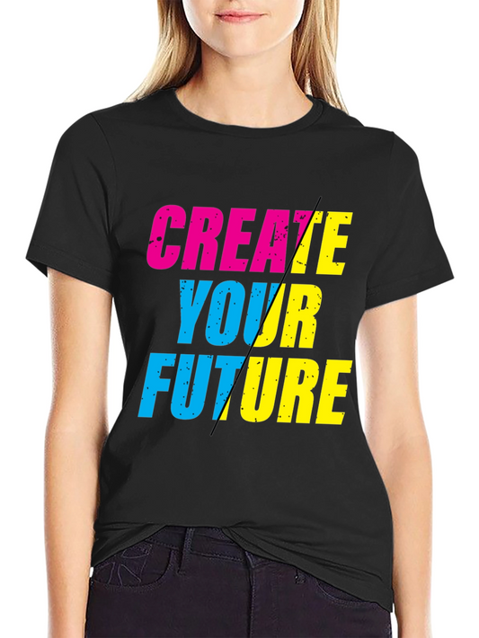 Create Your Future Graphic T-Shirt - Black