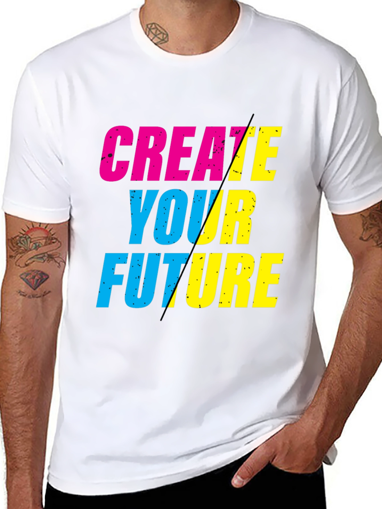 Create Your Future Graphic T-Shirt - Black