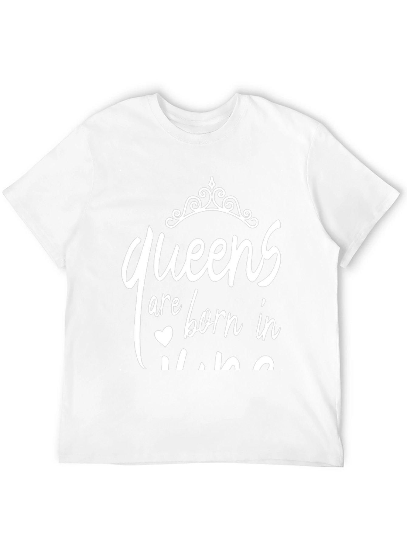 Queens Born in June T-Shirt - Black