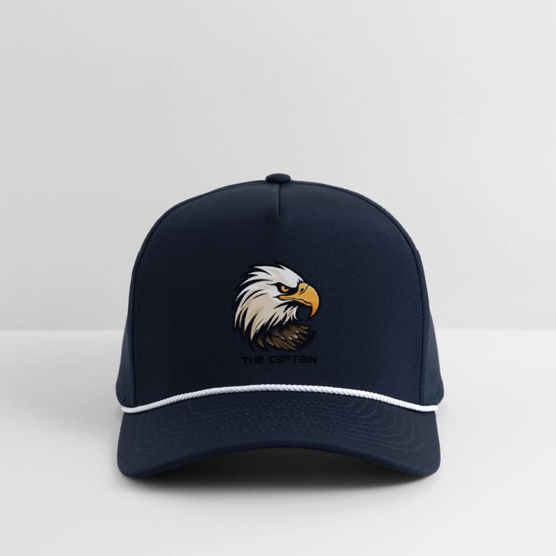 The Captain – Fearless Eagle Face Leadership Tee