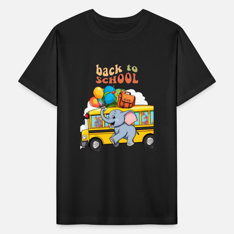 The Happy Elephant back to school.