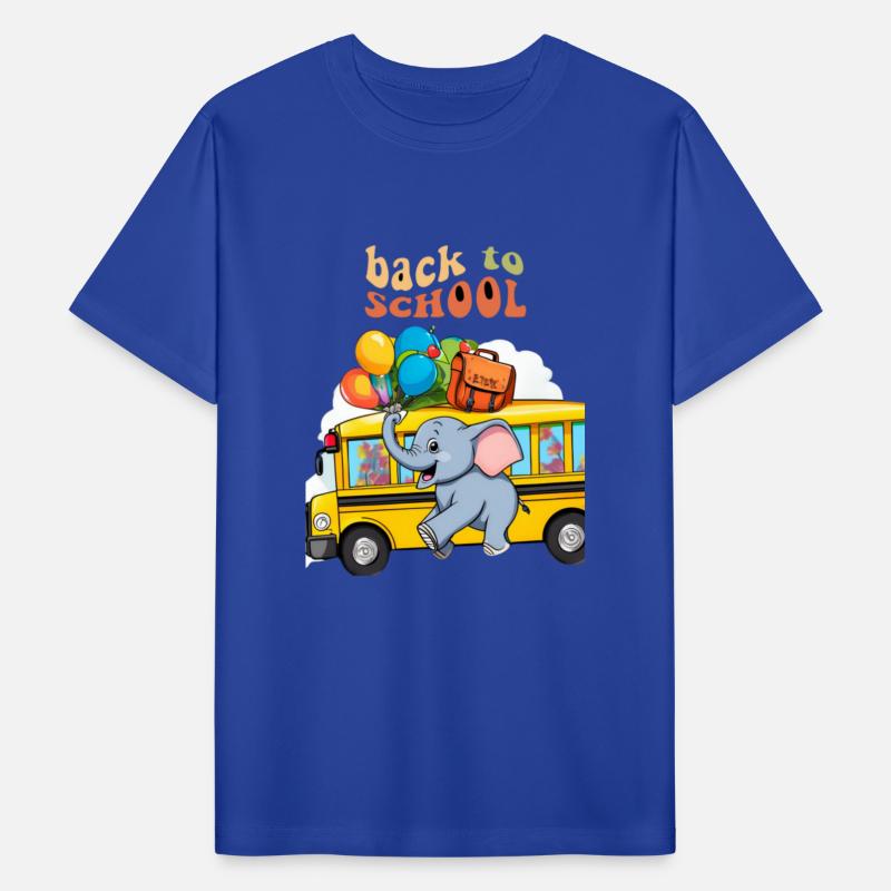 The Happy Elephant back to school.