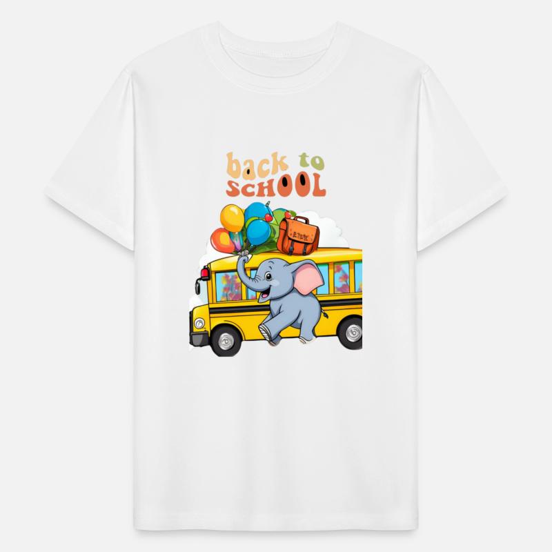 The Happy Elephant back to school.