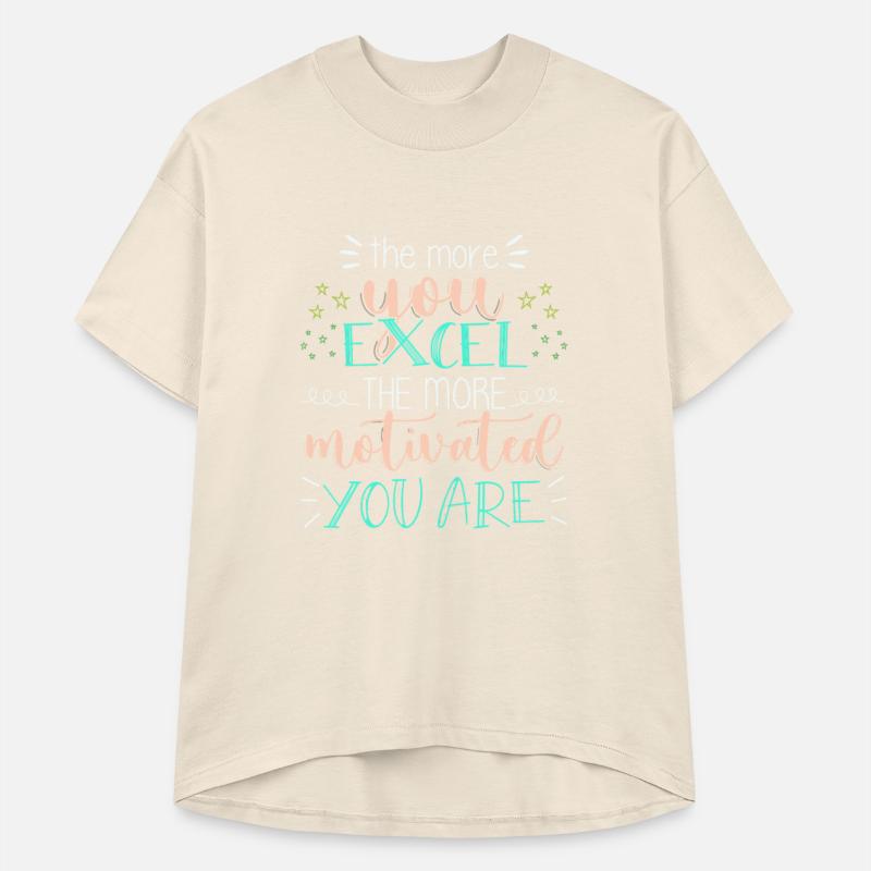 the more you excel the more motivated you are