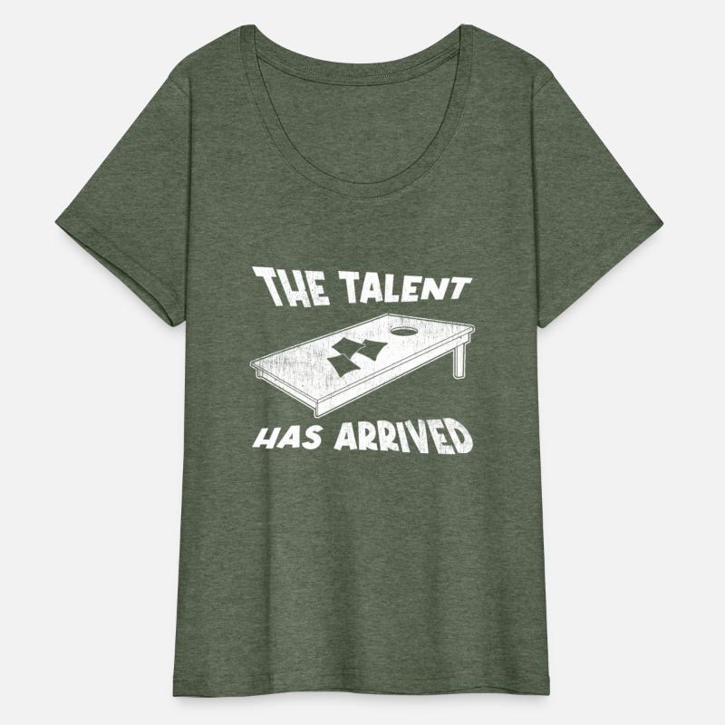 The Talent Has Arrived Funny Bag Toss Cornhole