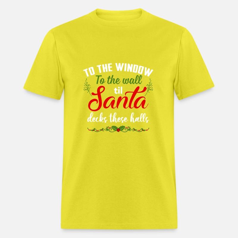 The Window To The Wall Til Santa Decks These Halls