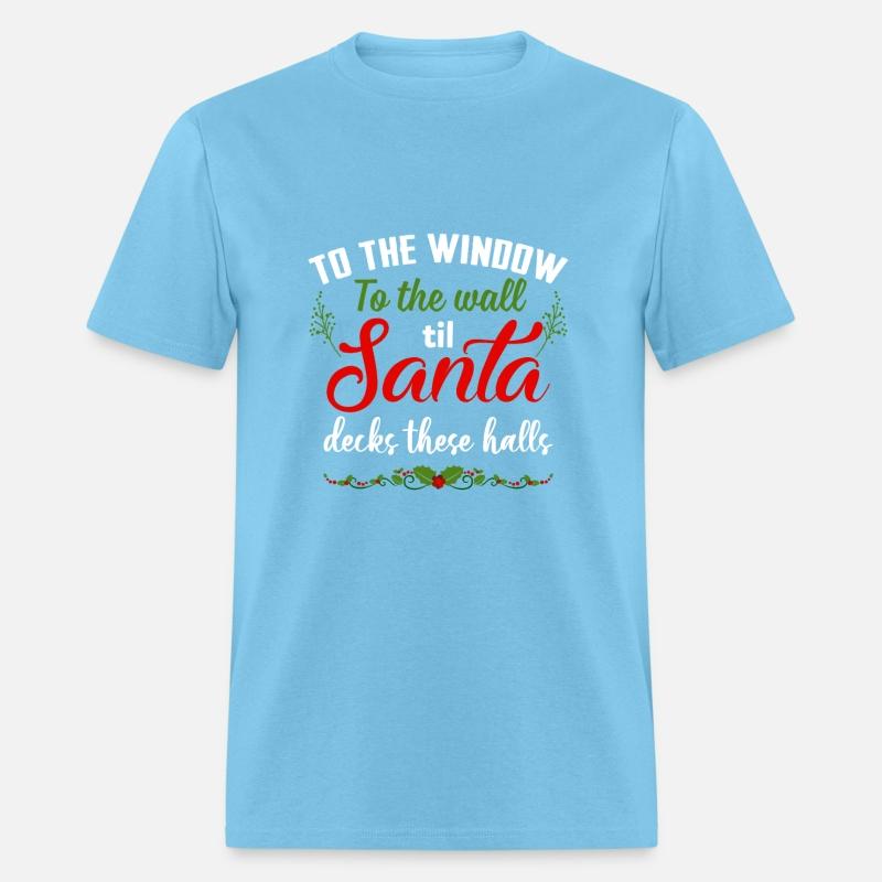 The Window To The Wall Til Santa Decks These Halls