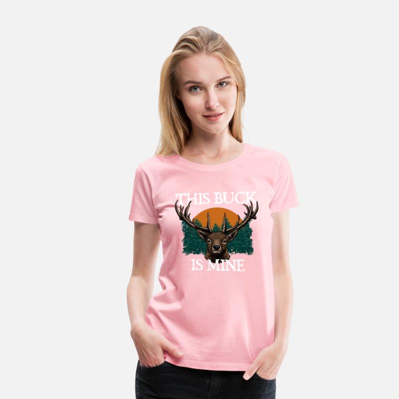 This Buck is Mine Hunting Deer Hunter Elk Wild